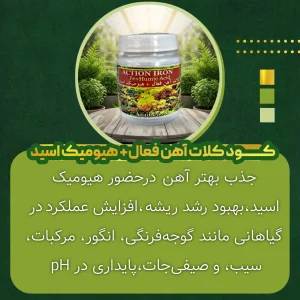 کود کلات آهن + هیومیک اسید